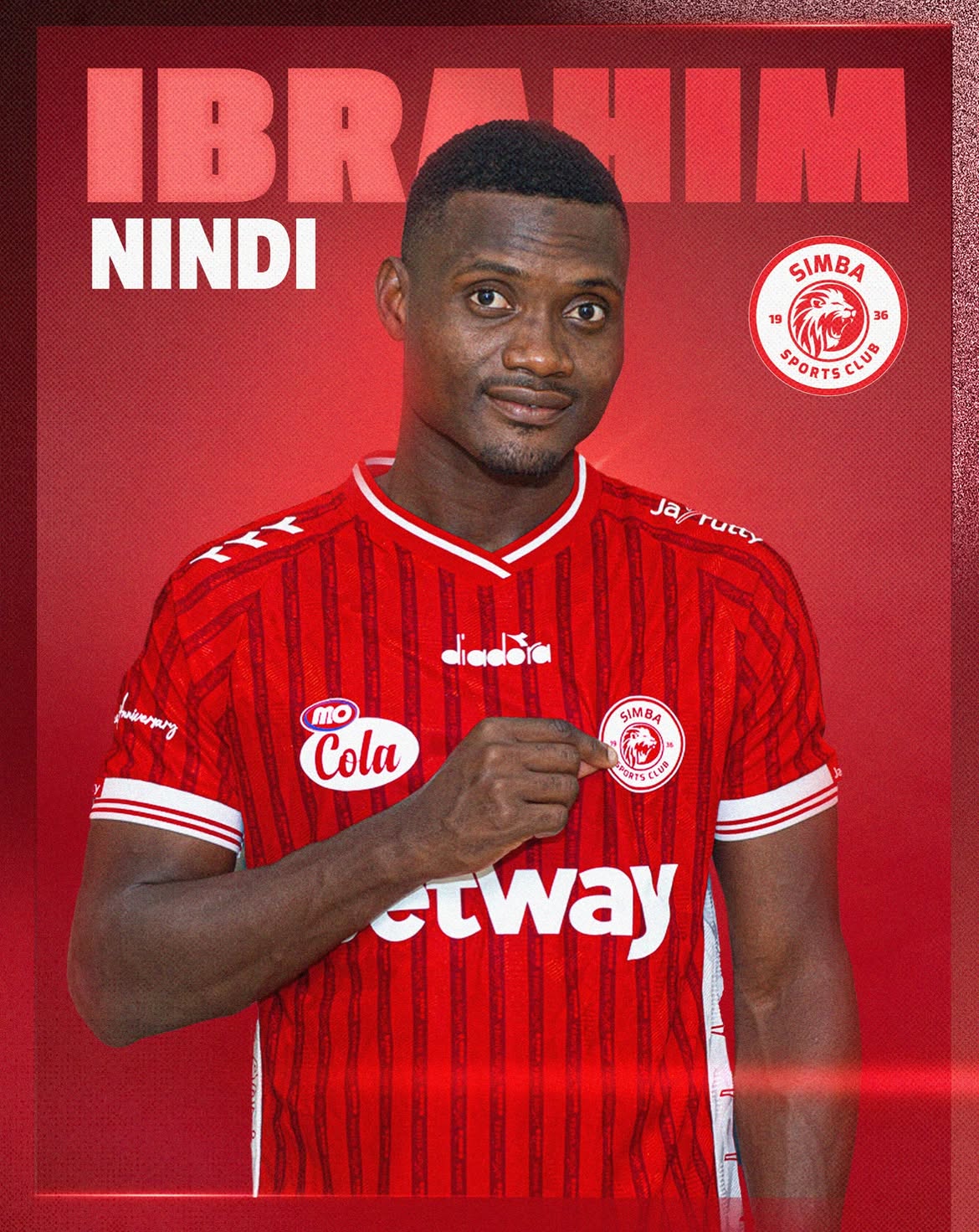 Ibrahim Nindi officially announced by Simba for the 2026/27 season