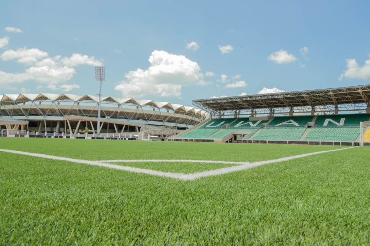 Uhuru Stadium prepares for Simba vs Mighty Wanderers CAF Champions League clash.
