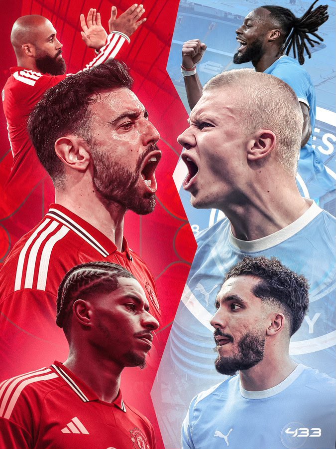 EPL today: two blockbuster matches with Manchester Derby