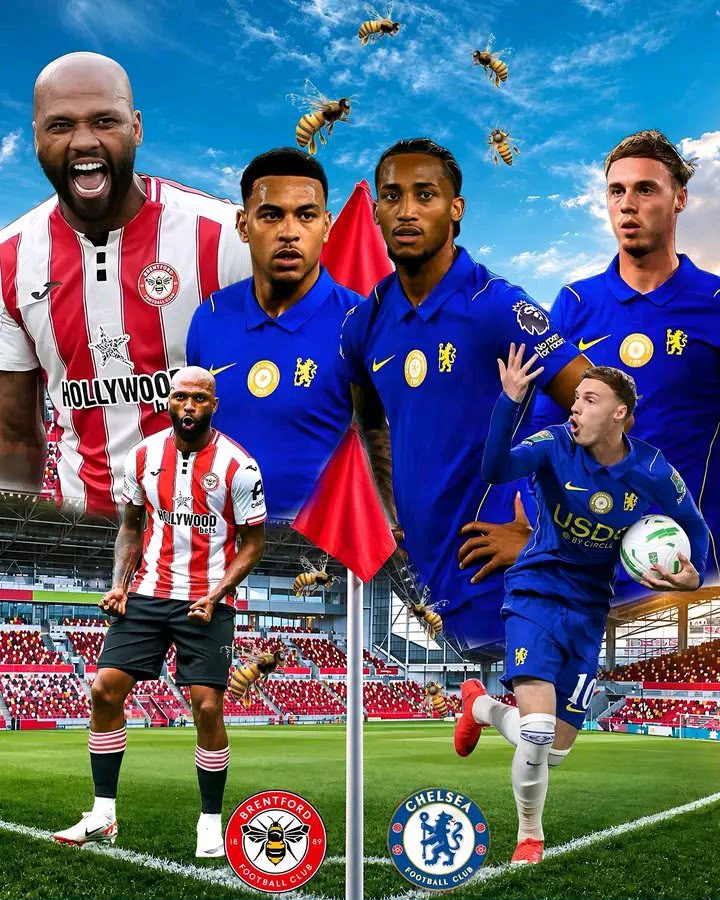 Brentford vs Chelsea: Another Premier league battle.