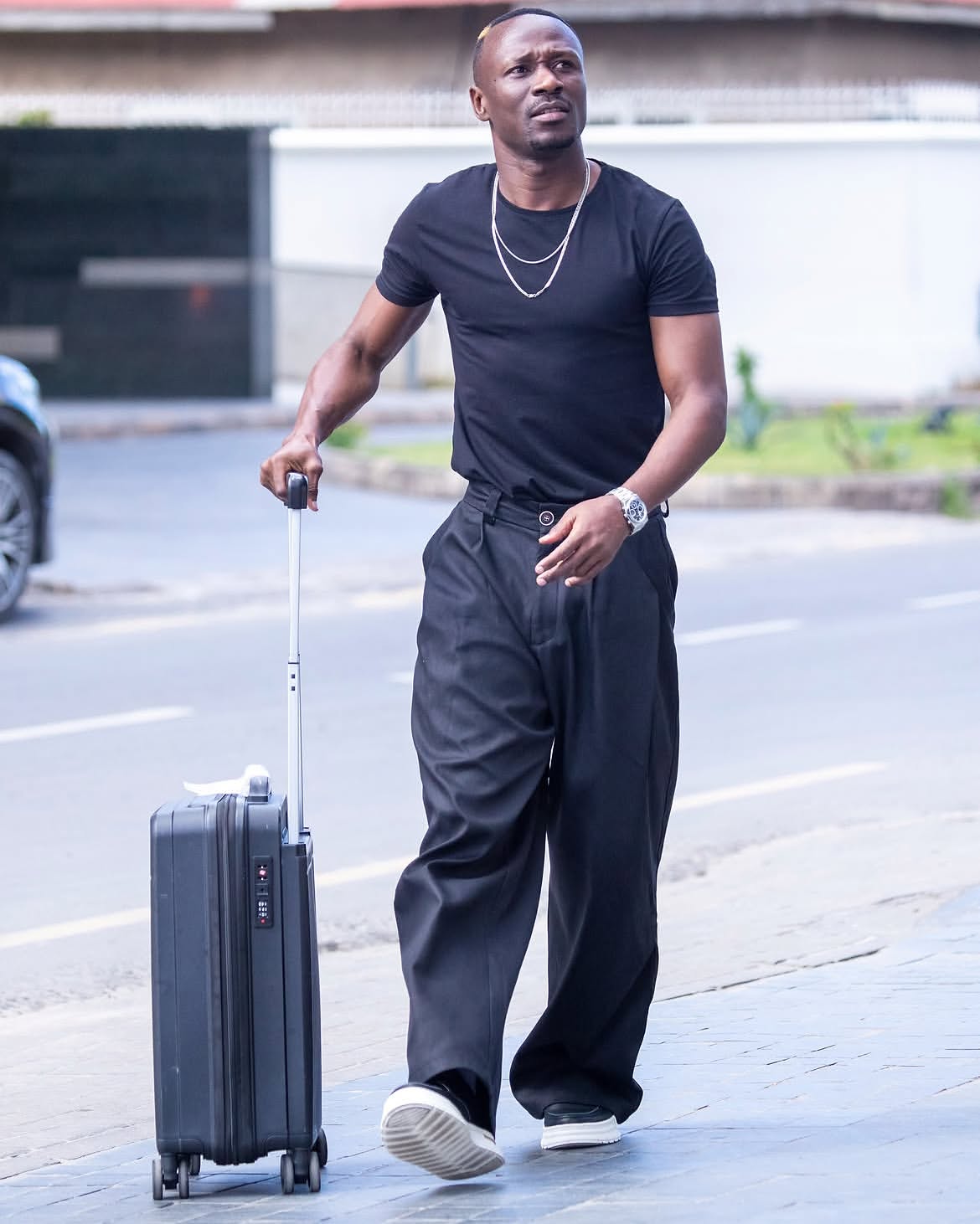 Simon Msuva arrives at Taifa Stars camp