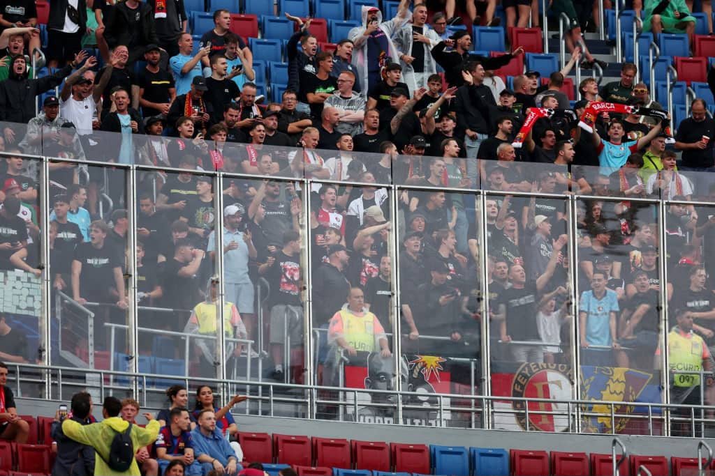UEFA fine Feyenoord €74,375